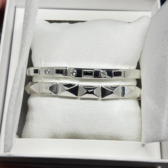 Bomb Party Gem Society Bracelets "The Takeover" Black Onyx & CZ on Silver - Picture 2 of 6